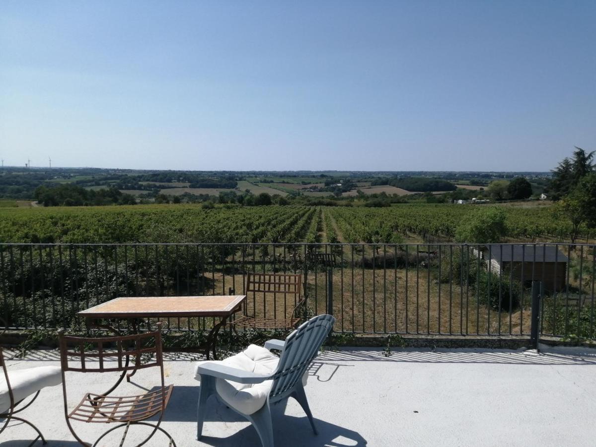 Maison A La Campagne - Piscine Beaulieu-sur-Layon Eksteriør bilde